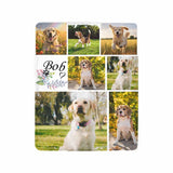 Custom Photo&Name My Love Ultra-Soft Micro Fleece Blanket, Customized Throw Blanket