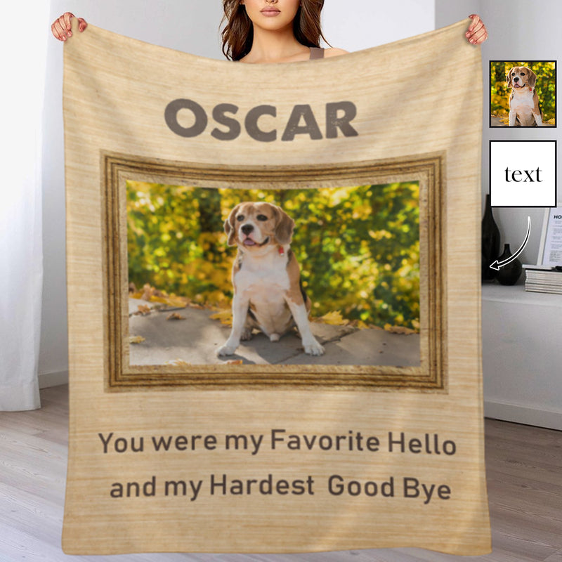 Custom Face&Name Miss Ultra-Soft Micro Fleece Blanket, Customized Throw Blanket