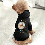 Custom Photo Dog Hoodie Dog Warm Jacket Cat Apparel Dog Shirt Dog Clothes for Puppy Cat Sweaters