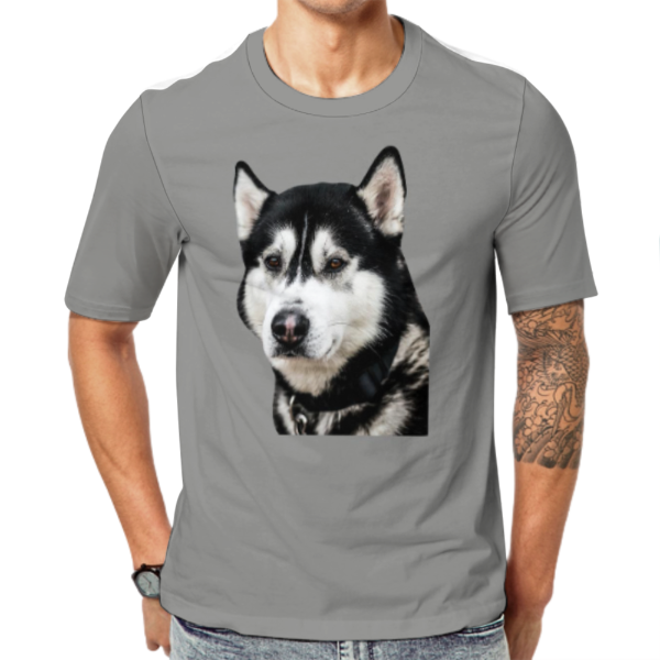 [Hot Sale] Custom Face Men's T-shirt Personalized Casual Shirt with Photo