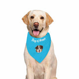 Custom Dog Face Pet Bandana Dog of Honor