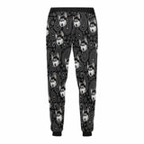 [High Quality] Custom Face Sweatpants with Puppy Picture Personalized Men's All Over Print Sweatpants