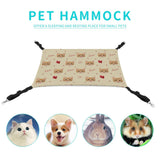 Custom Face Red Heart Pet Hammock Soft Pet Bed Personalized Gift For Cat Puppy