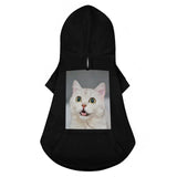 Custom Photo Pet Hoodie Personalized Pet Clothes Dog Cat Hoodie With Your Photo