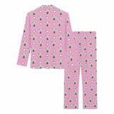 Flash Sale - 60% off Custom Pet Face Sleepwear Women's Lightweight Long Pajama Set