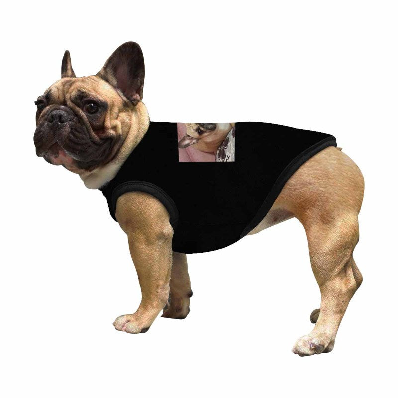 Custom Photo Your Pet All Over Print Pet Tank Top Personalized Pet Clothes Dog T Shirt With Your Photo