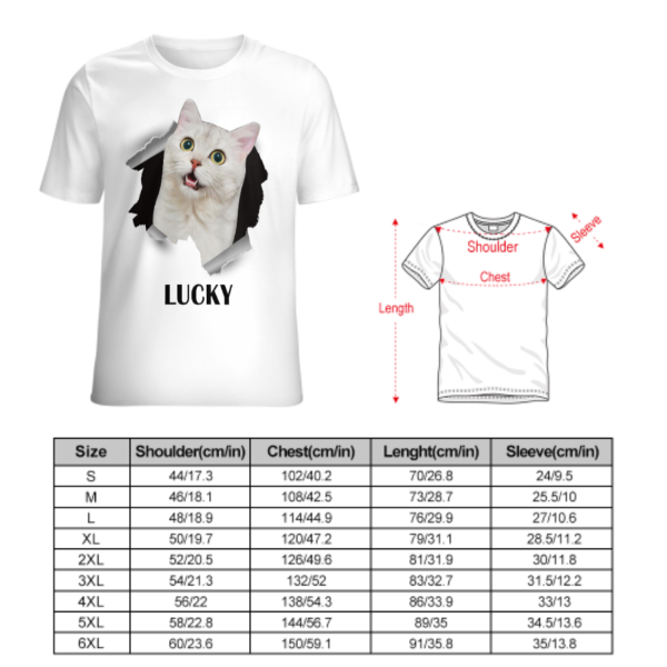 【Flash Sale】Custom Pet  Face Photo&Name White Classic Women's T-shirt Personalized Women's All Over Print T-shirt