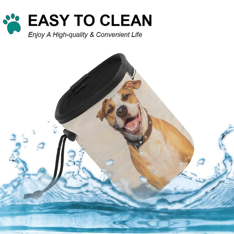 Custom Photo Pet Treat Pouch Kit Pet Training Bag