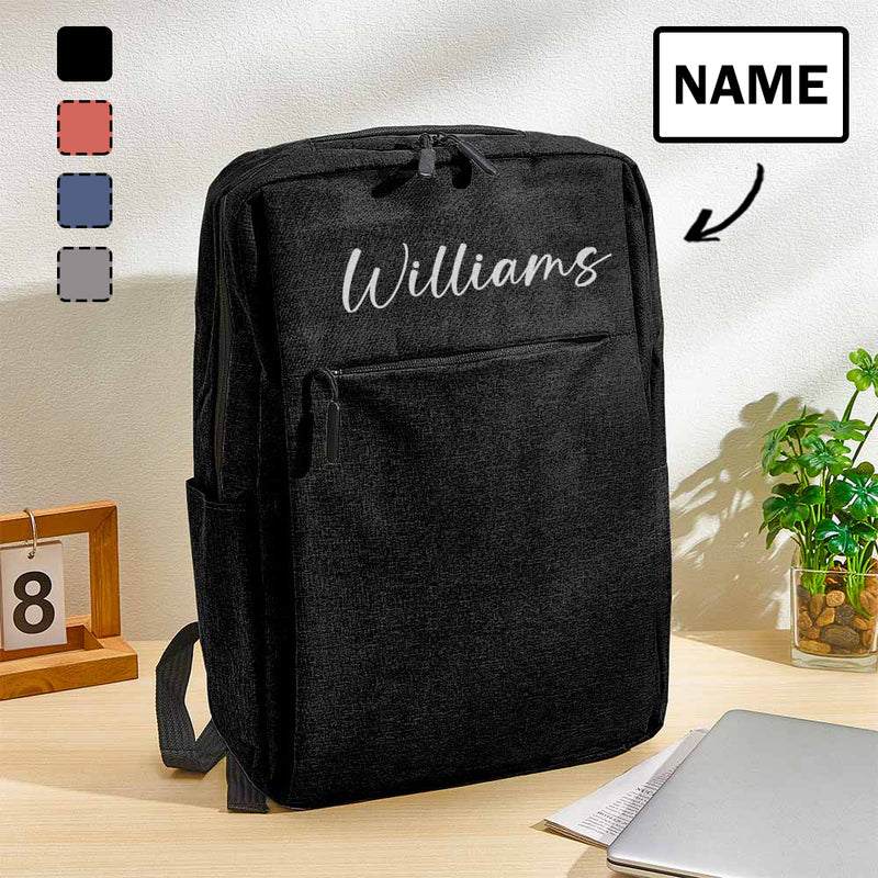 Personalized Name Backpack College School Computer Bag Gift for for Men or Women Fits 15.6 Inch Notebook Back to School Gift