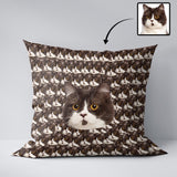 Custom Seamless Face Pillow Case Pillow Case Throw Pillow Cover