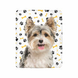 Custom Photo Pet Ultra-Soft Micro Fleece Blanket, Customized Throw Blanket