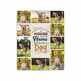 Custom Photo My Dog Ultra-Soft Micro Fleece Blanket, Customized Throw Blanket