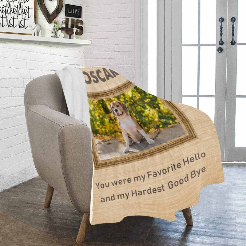 Custom Face&Name Miss Ultra-Soft Micro Fleece Blanket, Customized Throw Blanket