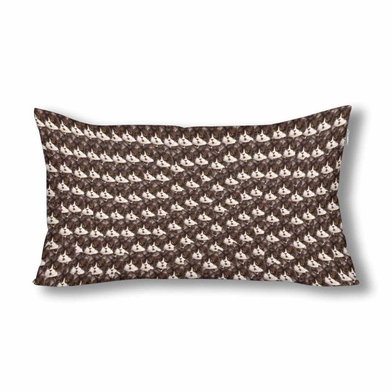 Custom Seamless Face Pillow Case Pillow Case Throw Pillow Cover