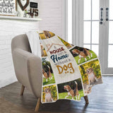 Custom Photo My Dog Ultra-Soft Micro Fleece Blanket, Customized Throw Blanket