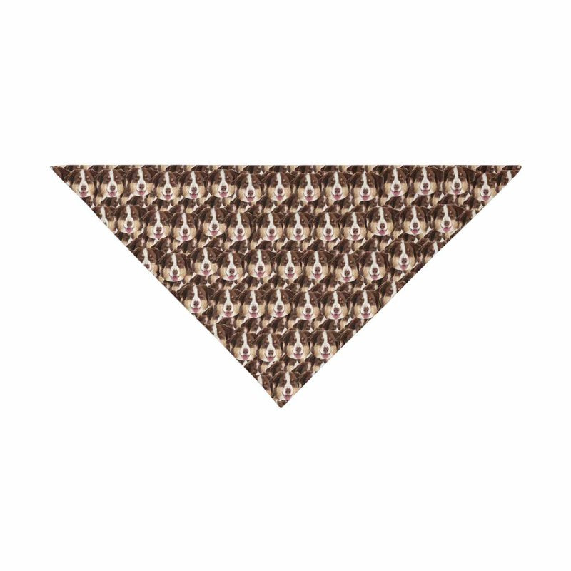 Custom Dog Seamless Face Pet Bandana