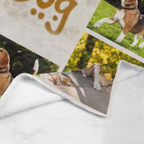 Custom Photo My Dog Ultra-Soft Micro Fleece Blanket, Customized Throw Blanket