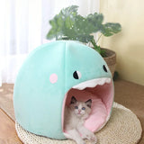 Cat House Durable Cute Cave Pet Bed Tent Lounger Dogs Basket Mat Puppy Kittens Warm Cozy House Kennel Cushion Supplies Bed Cats