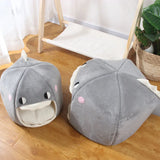 Cat House Durable Cute Cave Pet Bed Tent Lounger Dogs Basket Mat Puppy Kittens Warm Cozy House Kennel Cushion Supplies Bed Cats