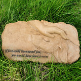 Custom Name Date Touch Head Dog Tombstone Memorial Stone Pet Loss Memorial Gift