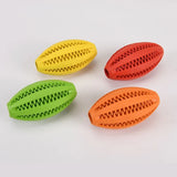 Pet Dog Chew Toys Teeth Cleaning Snack Ball Pet Dog Toy Ball Natural Rubber Super Tough Interactive Bouncy Pet Supplies