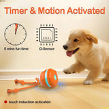 Peppy Pet Ball for Dogs,Dog Interactive Toys Dog Ball,Motion Activate Rolling Ball for Puppy/Small Dogs,Automatic Moving Dog Toy