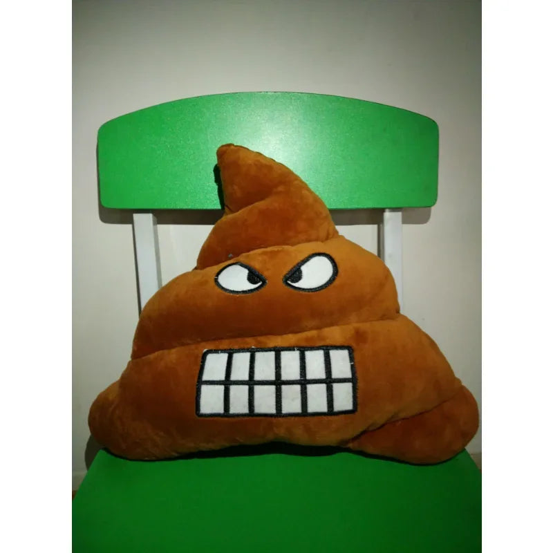 1PC Creative Super Poop Stuffed Plush Toy Funny Cute Face Expression Poop Doll for Children Kids Birthday Christmas Gifts Toy