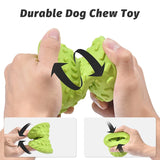 Food Dispensing Dog Toys for For Aggressive Chewers Nontxic Natural Rubber Treat Leaking Pet Toys Puppy Bone Play Game