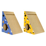 Cat Scratcher Pad Interactive Pet Grinding Claws Cardboard Corrugated Paper Mat Cat Scratching Board Pet Furniture Supplies