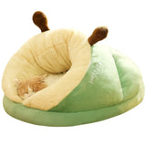 Warm Small Dog Kennel Bed Breathable Dog House Cute Slippers Shaped Dog Bed Cat Sleep Bag Foldable Washable Pet House pet items