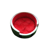 Cute Kennel House Warm Watermelon Modeling Dog Bed Mat Sofa Pet Cat Bed for Dogs Fruit Bed S/M/L