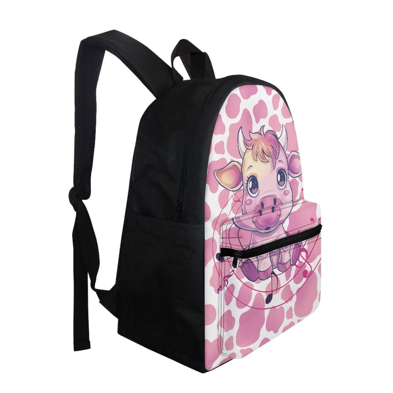 15.7Inch School Backpack for Teen Kids School Bags with Side Pocket Bookbags Travel Bags