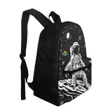 15.7Inch School Backpack for Teen Kids School Bags with Side Pocket Bookbags Travel Bags