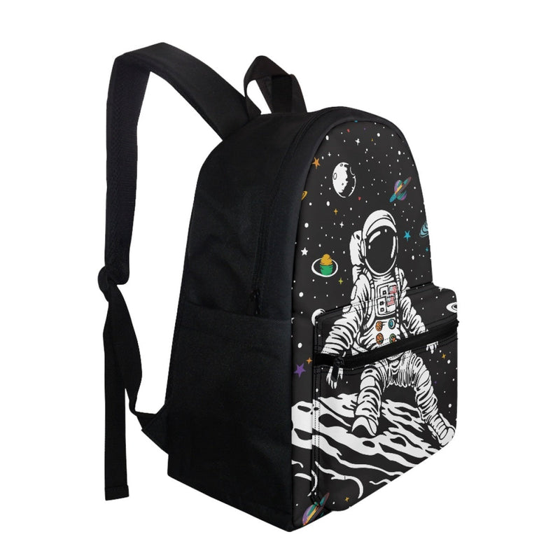 15.7Inch School Backpack for Teen Kids School Bags with Side Pocket Bookbags Travel Bags