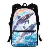 15.7Inch School Backpack for Teen Kids School Bags with Side Pocket Bookbags Travel Bags