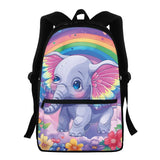 15.7Inch School Backpack for Teen Kids School Bags with Side Pocket Bookbags Travel Bags