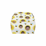 Custom Face Sunflower Bee Diaper Bag Backpack Kid's School Bag