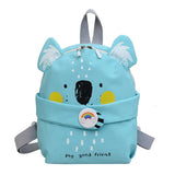 Custom Name Personalized Embroidered Funny Backpack For Kindergarten Student School Bag Cartoon Light Small Bags For Kids