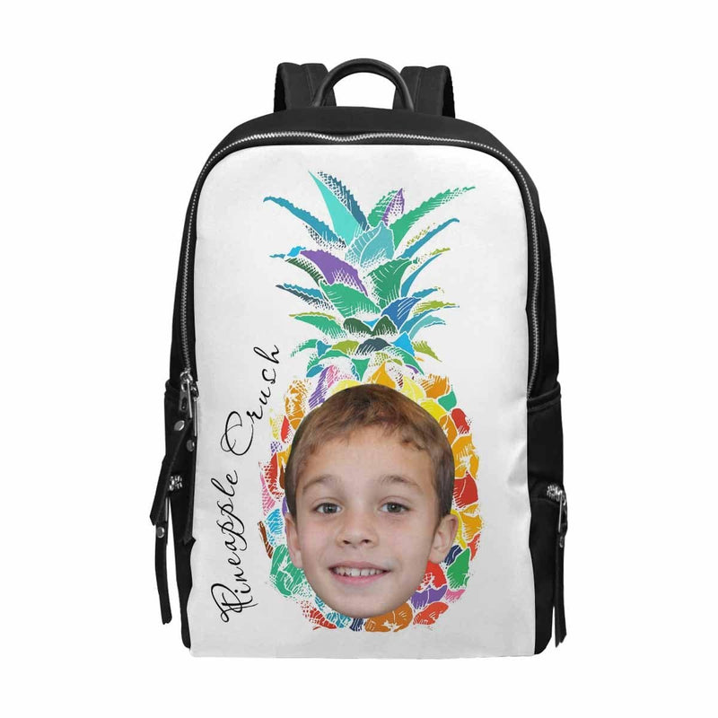 Custom Face Pineapple School Bag