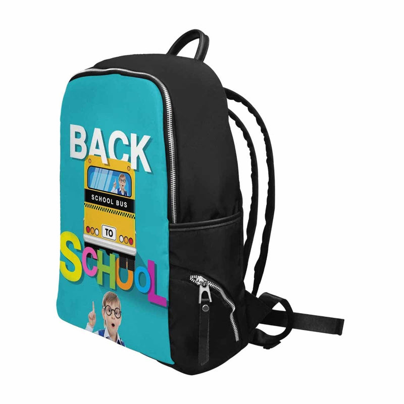 Custom Face School Bus School Bag