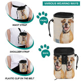 Custom Photo Pet Treat Pouch Kit Pet Training Bag