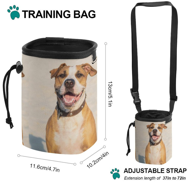 Custom Photo Pet Treat Pouch Kit Pet Training Bag