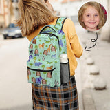 Custom Custom Face Animals Children's Backpack - YesCustom