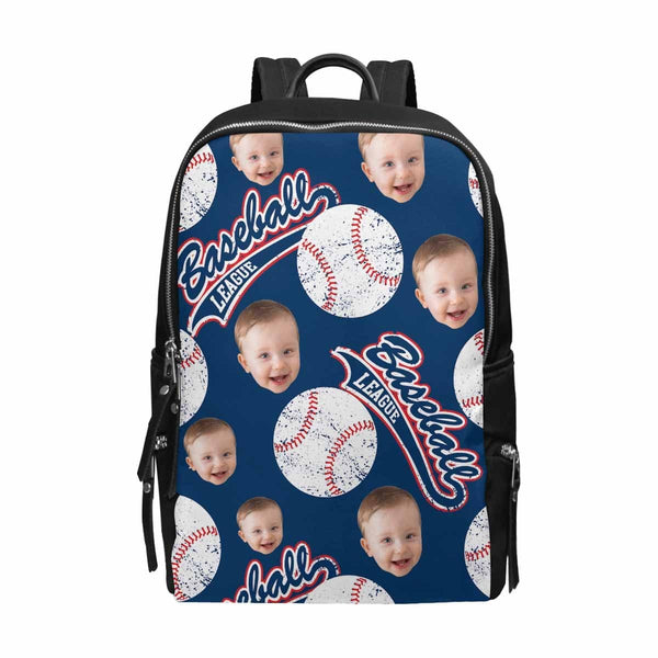 Custom Custom Face Baseball School Bag - YesCustom