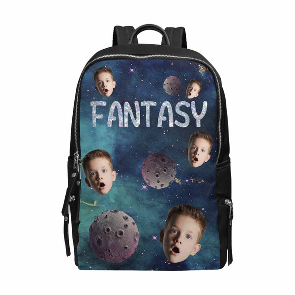 Custom Custom Face Fantasy School Bag - YesCustom