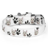 Custom Face Paw Pet Collar Personalized Dog Cat Collar