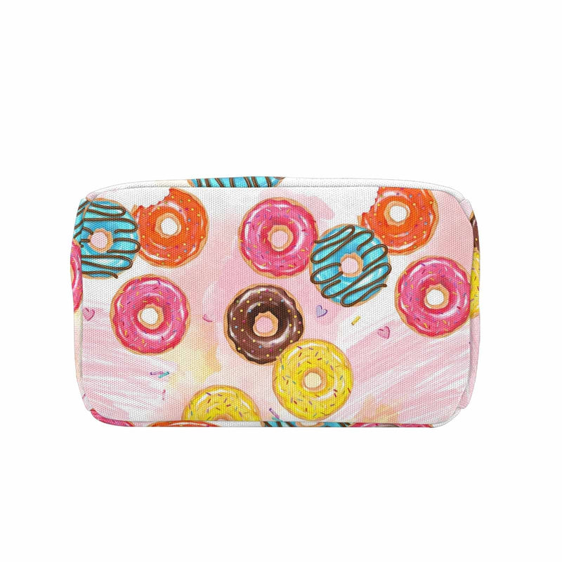 Personalized Lunch Box Custom Face&Name Donuts Lunch Bag School Bag Backbag