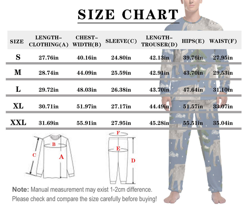 [Up To 5 Faces] Custom Face Pajamas for Men Personalized Men's Pajama Set Sleep or Loungewear For Him