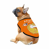 Custom Face Magic Pumpkin All Over Print Pet Tank Top Personalized Pet Clothes Dog T Shirt With Your Photo