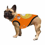 Custom Face Magic Pumpkin All Over Print Pet Tank Top Personalized Pet Clothes Dog T Shirt With Your Photo